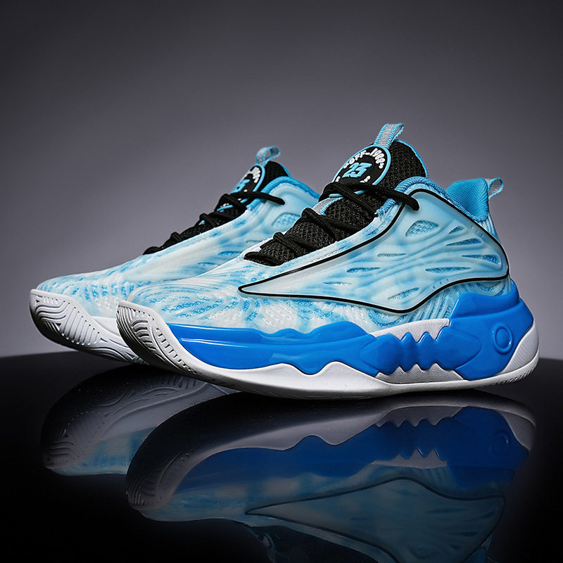 秋季款正品篮球鞋男实战青少年大学生运动鞋潮球鞋荧光Basketball