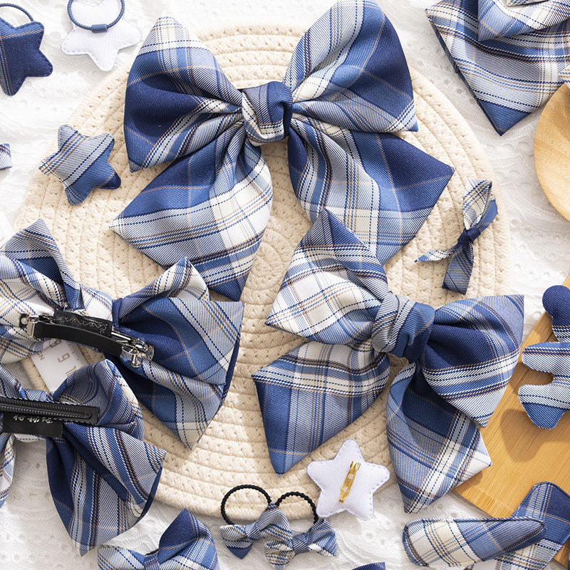 兔缝缝【咩啊/咩嘢】原创JK格裙同格小物大肠发圈超大蝴蝶结发夹,模玩/动漫/周边/娃圈三坑/桌游,JK制服/DK制服/学生装cos,淘宝优惠券,粉丝福利购,淘宝优惠卷