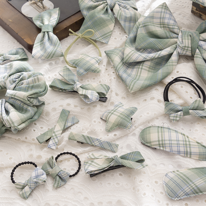 兔缝缝原创设计格格发夹大肠发圈