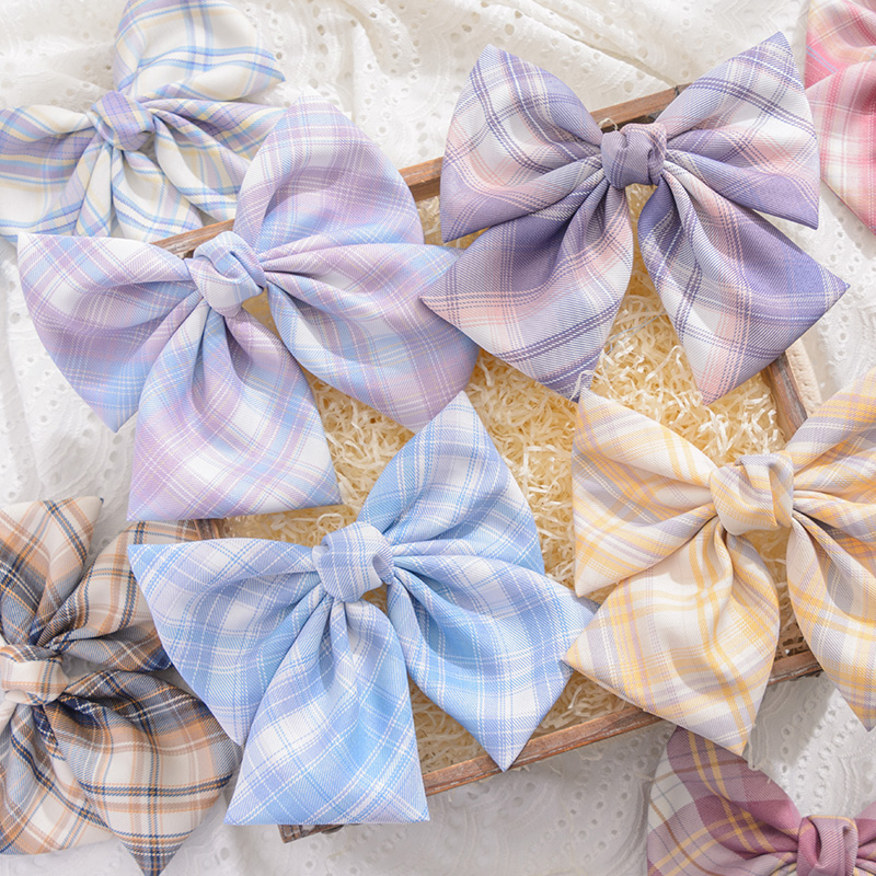 超大蝴蝶结原创设计JK同格后脑勺