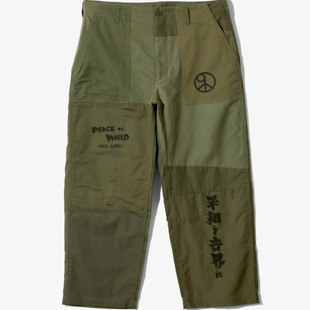 NEEDLES 江户久得 棉混纺长裤 军裤 包税 户外休闲百搭日本代购 包邮