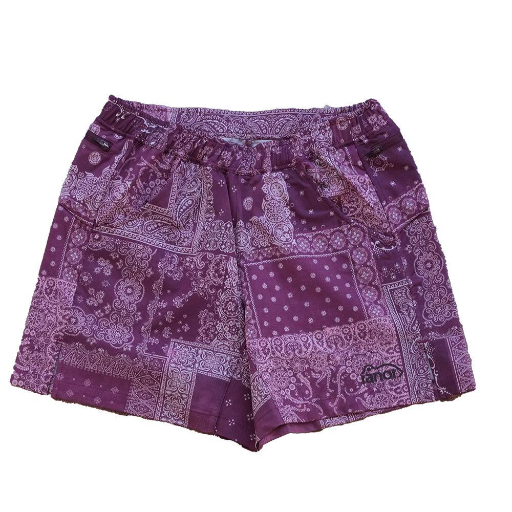 包税包邮 江户久得 ranor 男女同款花卉短裤越野跑步运动日本代购