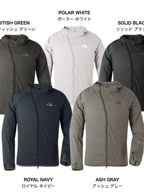 包税包邮 江户久得  milestone男女同款跑步全拉链帽衫 透气 代购