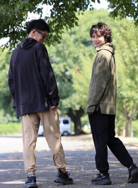 包税包邮 江户久得 JINGER 男女同款跑步长裤 越野马拉松日本代购