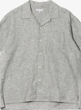 江户久得 ENGINEERED GARMENTS 纯色短袖衫 百搭休闲 日本代购