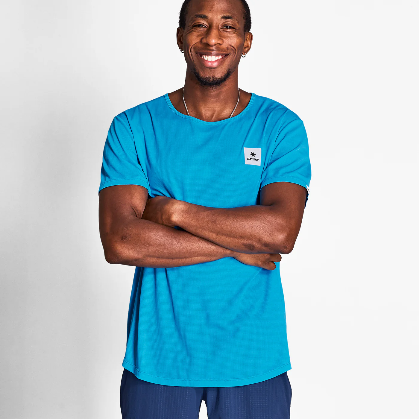 包税包邮 江户久得 SAYSKY 男士短袖T恤 跑步登山骑行 日本代购