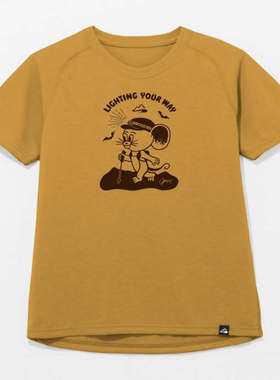 包税包邮 江户久得 milestone男女同款短袖T恤 跑步登山骑行 代购