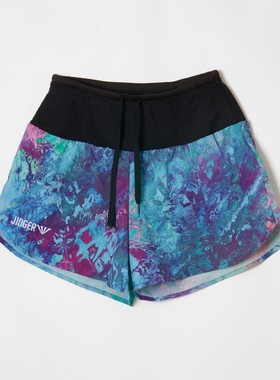 包税包邮 江户久得 JINGER 男女同款跑步短裤 越野马拉松日本代购