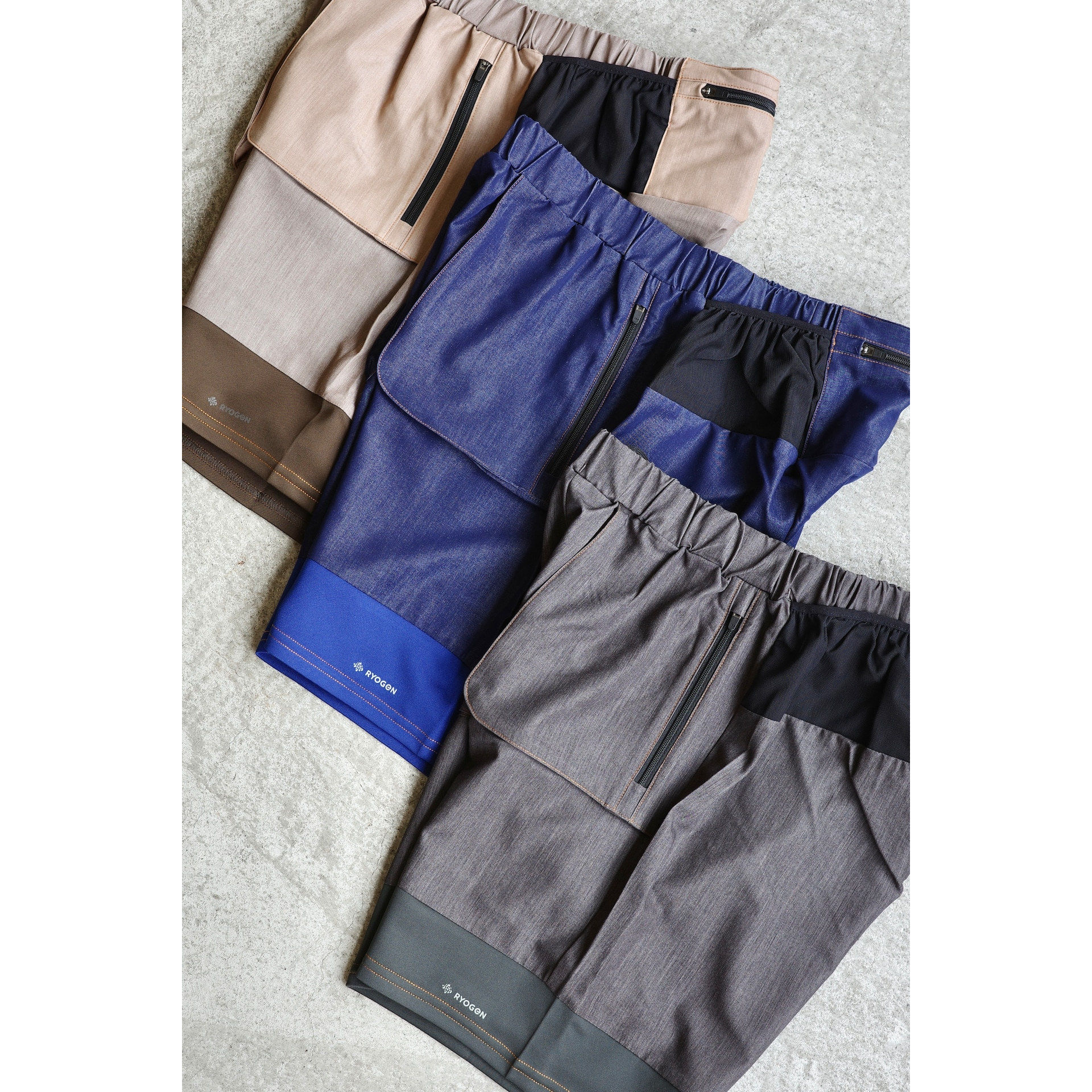 包税包邮 江户久得 RYOGEN 男士短裤 跑步户外 日代