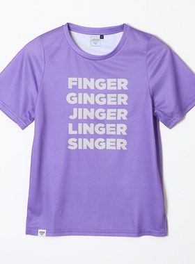 包税包邮 江户久得 JINGER 男女同款T恤 跑步越野体训马拉松 代购