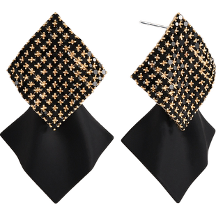 高级感冷淡ins风耳环小众个性气质女神范耳钉女2022大牌几何耳饰