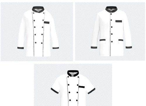 Специальная боевая слава, та же самая кулинарная работа шеф -повара, летняя длинная коротка -белая стенда -воротник 10 типов.