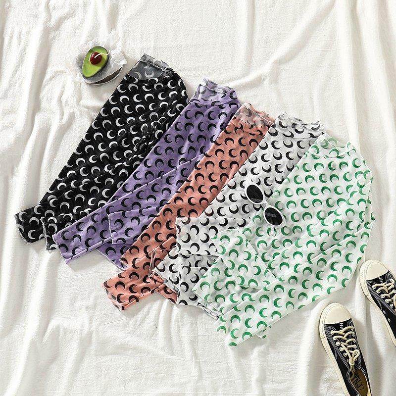 美少女防晒打底衫风月亮防晒内搭套头薄款长袖t恤打底衫女复古月|msdalam kategori Butik wanita / wanita, baju-T - dari Buy2taobao.com untuk memberikan perkhidmatan ejen Taobao profesional membeli