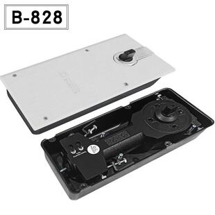 合和建筑五金B-828地弹簧万科碧桂园店铺玻璃门夹闭门器承重130KG