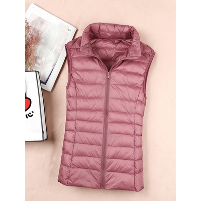 凯乐石薄荷轻薄羽绒服2025新款女马甲内胆短款棉秋冬外穿妈妈男款