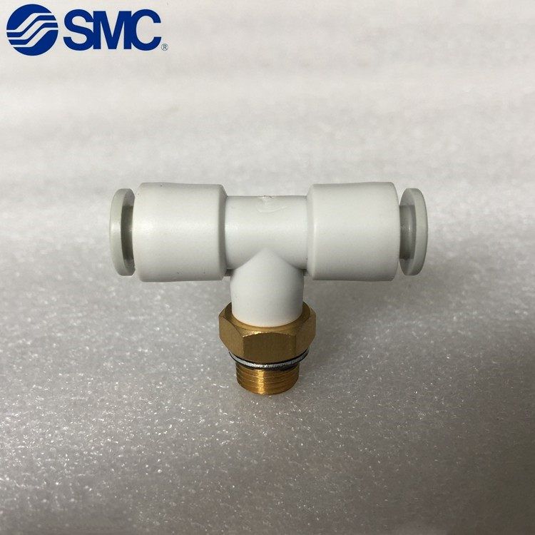 SMC双管T形接头 KQ2T23 04 06 08 10 12 16-01AS 02AS 03AS 04AS