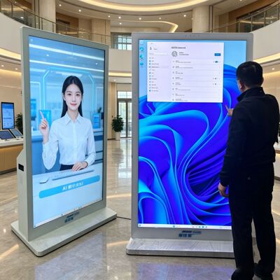厂家直销AI数字人一体机 人机交互智能互动问答触摸设备工厂硬件