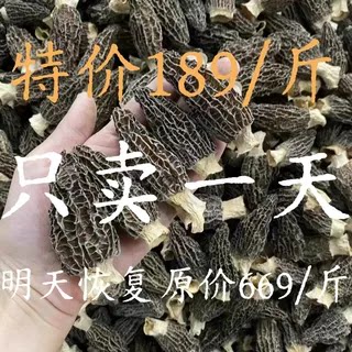 剪柄羊肚菌干货野生500g特级野生云南新鲜羊肚菇煲汤官方旗舰店
