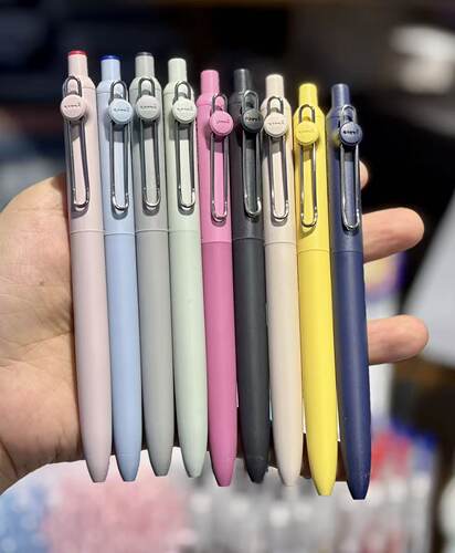 日本uni三菱uniball小浓芯按动中性笔ZENTO限定黑科技浓墨签字笔