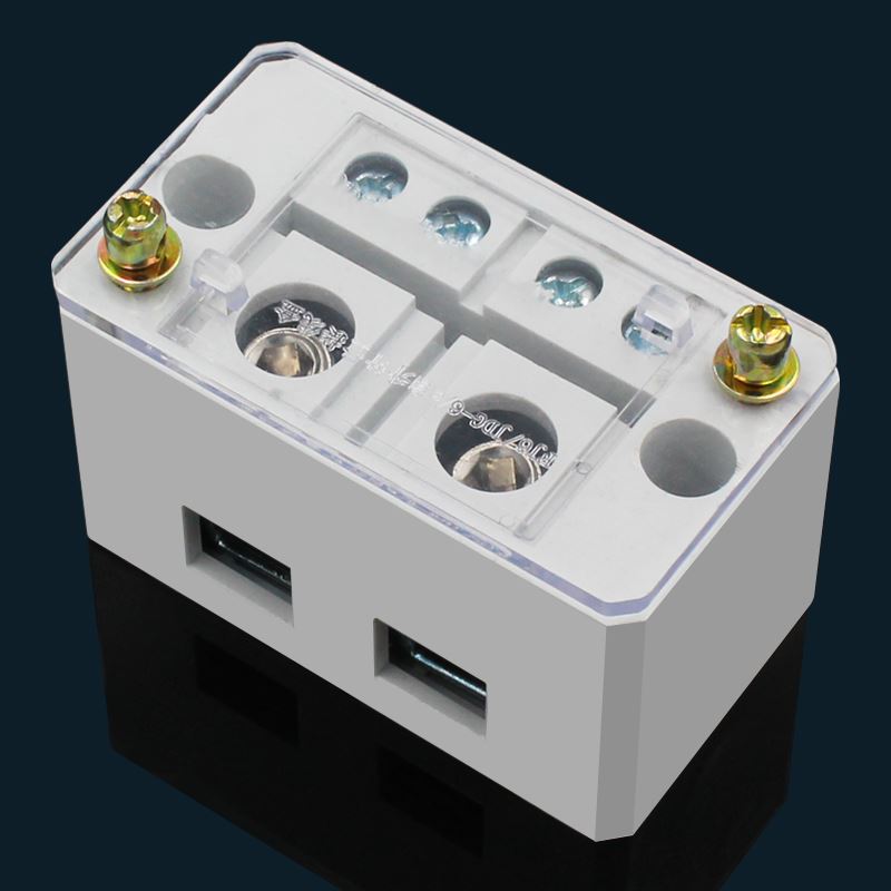 二进四出接升线盒 自式分线盒 家用电线分线器 220v接线端子排