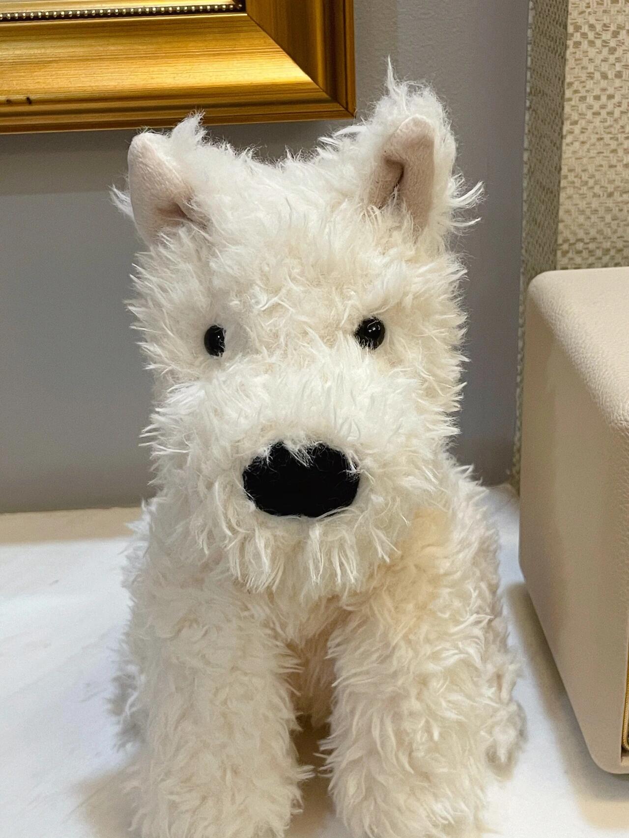 百补英国Jellycat门罗苏格兰梗狗狗毛绒玩具西高地小狗玩偶礼物