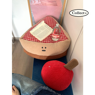 艺术收藏夹 原创可爱蛋糕抱枕坐垫靠枕卧室客厅沙发腰靠生日礼物