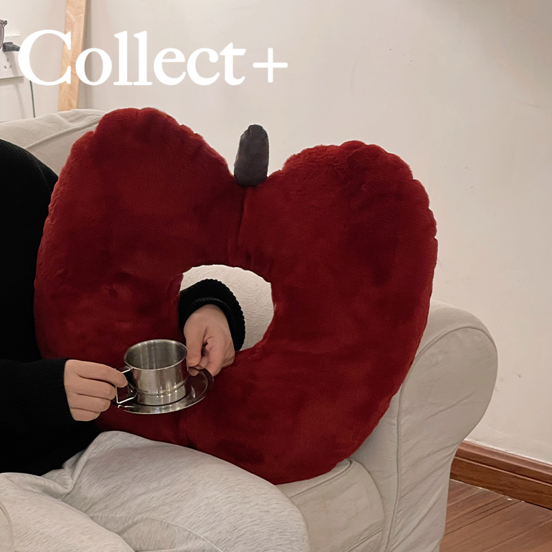 艺术收藏夹原创设计ins新年平安果抱枕可爱苹果靠垫家用沙发颈枕,居家布艺,靠垫/抱枕,淘宝优惠券,粉丝福利购,淘宝优惠卷