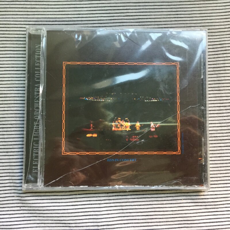Версия O Нераспечатанная коробка для компакт-дисков Electric Light Orchestra-Collection с трещинами Изображение 1