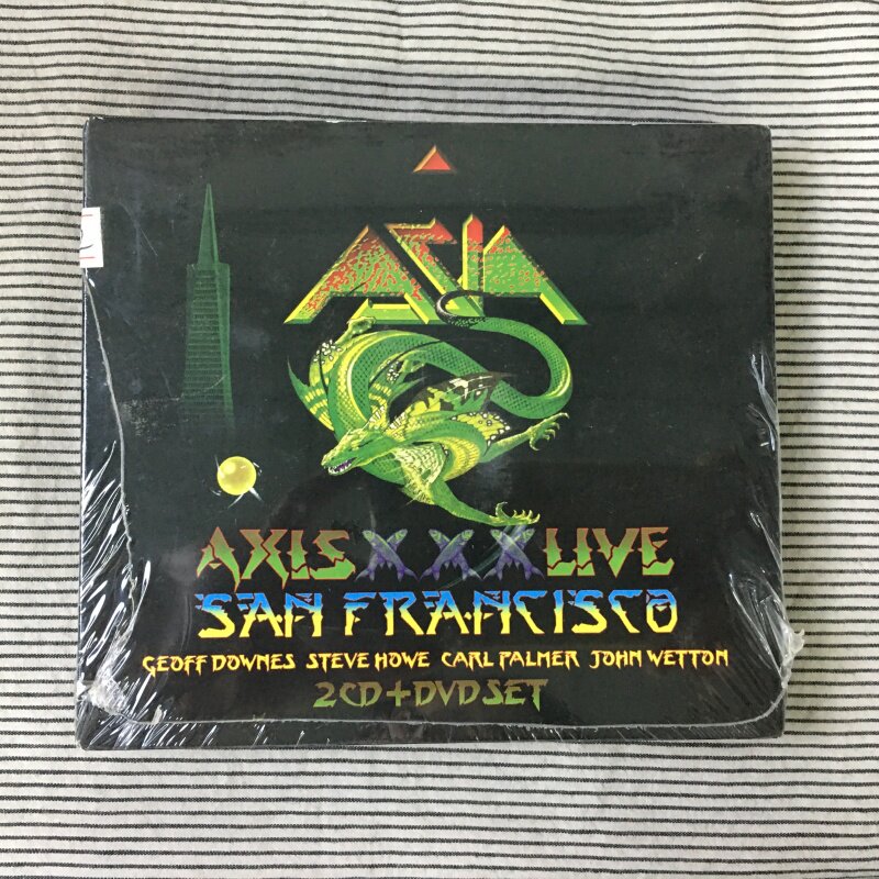 Нераспечатанная итальянская версия Asia-Axis XXX: Live San Francisco 2CD+DVD Изображение 1