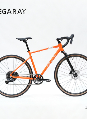 MEGARAY砾石公路车GT380S瓜车Gravel避震前叉公路车