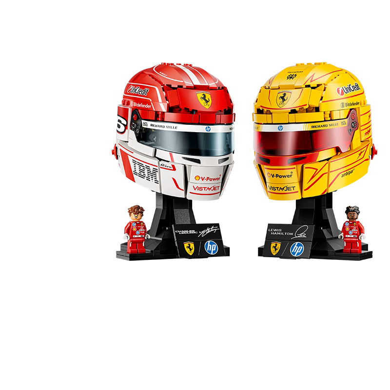 【新品预售】LEGO乐高法拉利F1车队43014头盔拼搭积木模型玩具
