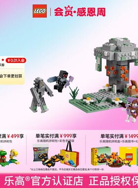 LEGO乐高21586苍白之园益智拼搭积木儿童模型玩具