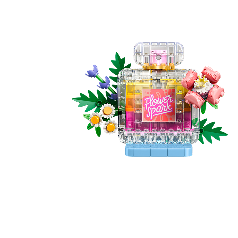 LEGO乐高31383 鲜花装饰香水瓶益智拼装积木玩具礼物
