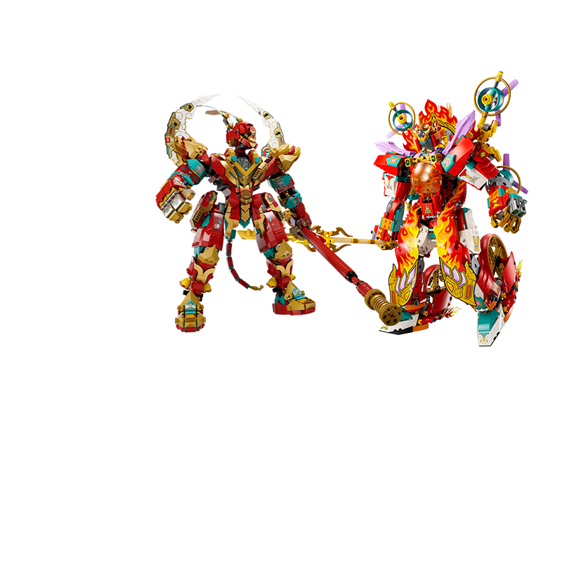 乐高齐天大圣变形机甲积木