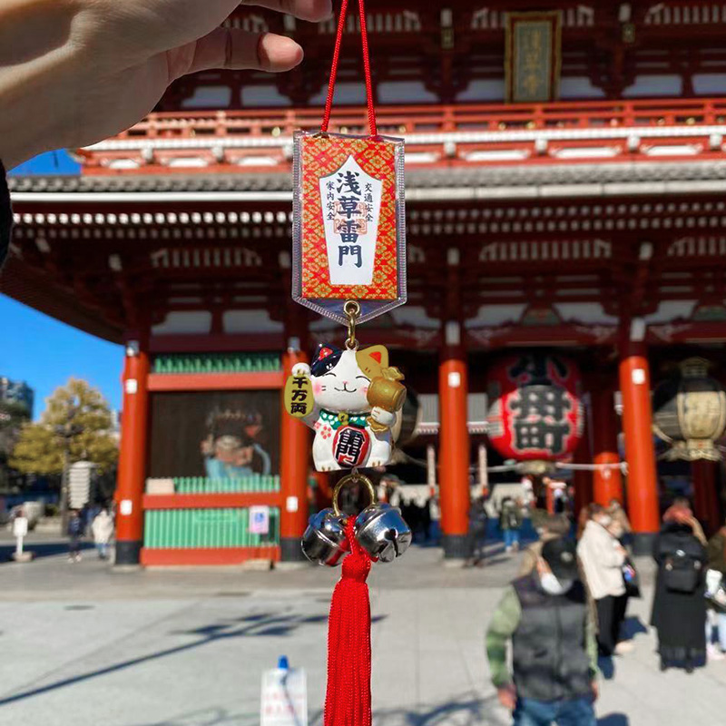 浅草汽车内挂饰交通安全车载御守