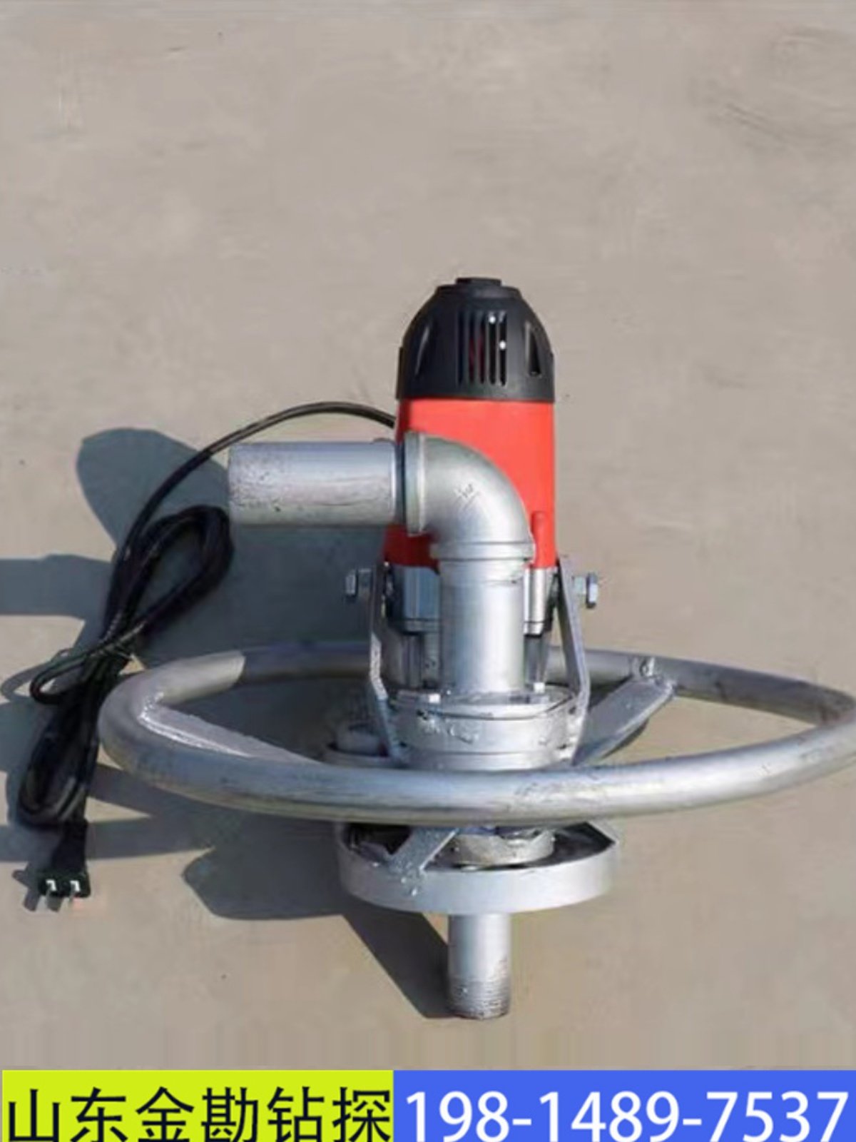 小型钻井设备便携式家用村庄打井机轻便式水井钻机50米深度两相电