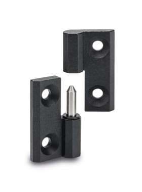 Elesa 428812 锌合金旗帜铰链 带有可拆卸销钉固定 尺寸为50mm x