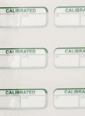 RS PRO RS PRO 胶水预印绿色标签-校准-数量：120