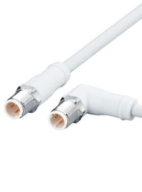 IFM EVF539 易福门 electronicEVF 5m Cat5e 灰色 M12 转 M12 公