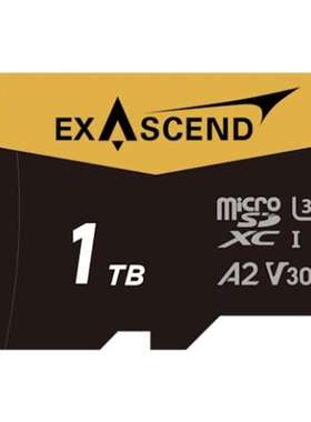 Exascend EX1TUSDU1-AD Exascend 1TB MicroSDXC Micro SD 卡 A2