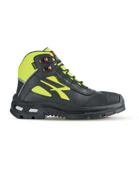 UPower RL1E114-42 优派 红色配黑黄色复合材料鞋头安全鞋 8 EU 4