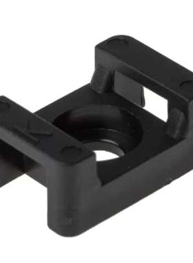 RS PRO RS PRO 黑色束带安装 16 mm x 23mm 最大束带宽度 8 毫米