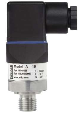 WIKA 13084438 威卡 A-10系列压力传感器 0巴 最小 25巴 最大绝对
