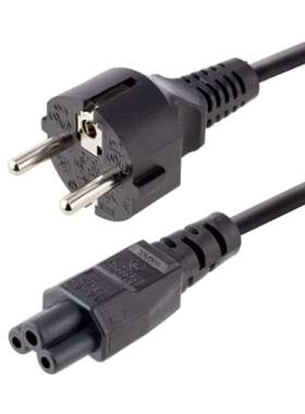 Startech 753E-3M-POWER-LEAD 星科  CEE 7/7 插头接 IEC C5 插座