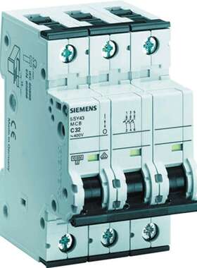 Siemens 5SY4305-7 西门子Sentron 5SY4 MCB 3P 500mA Curve C 40