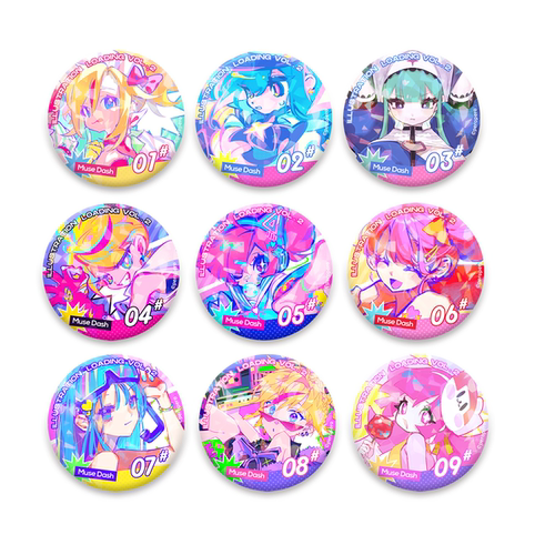 MuseDash插画加载镭射徽章