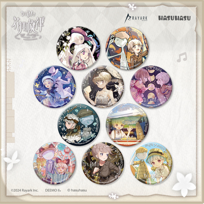 DEEMOII花韵曙光触感烫银徽章