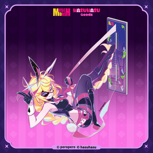 Muse Dash-双面怪盗凛磁吸立牌冰箱贴 胜利立绘 喵斯快跑官方周边