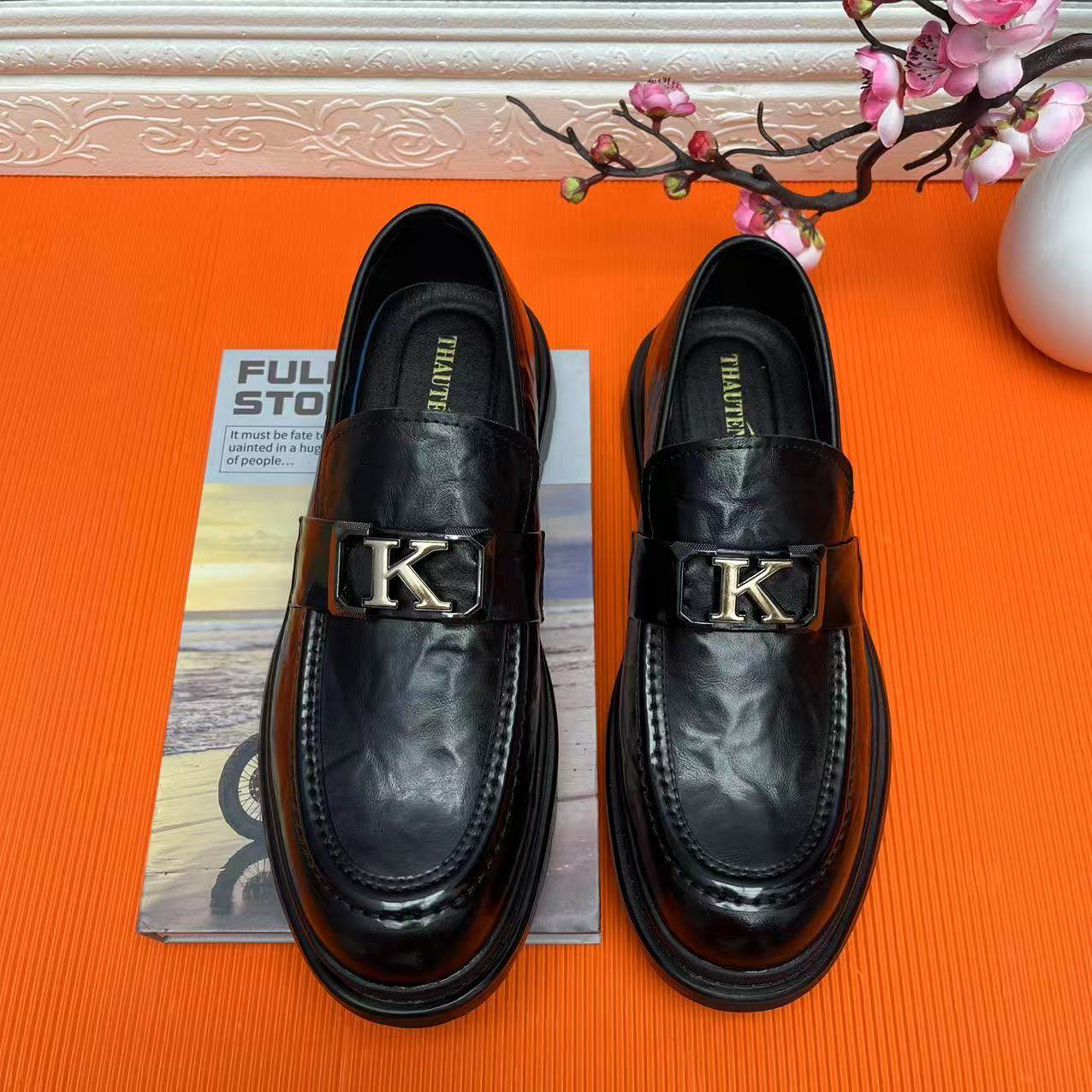 6673男士商务正装休闲鞋子男2025冬季新款乐福鞋套脚时尚潮流男鞋,流行男鞋,休闲皮鞋,淘宝优惠券,粉丝福利购,淘宝优惠卷