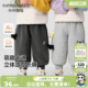 冬季 咔咔熊猫宝宝休闲卡通卫裤 女童保暖裤 冬款 春秋儿童加绒束脚裤